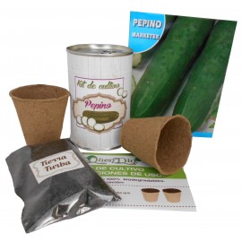 Kit de cultivo Pepino en lata